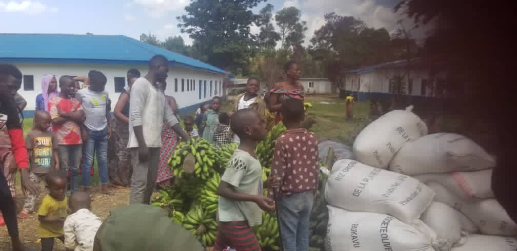Photo of sud Kivu: La fondation mudekereza au chevet des 400 sinistrés du camp businde à kavumu