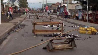 Photo of Ville morte à Goma : déjà deux morts et plusieurs blessés